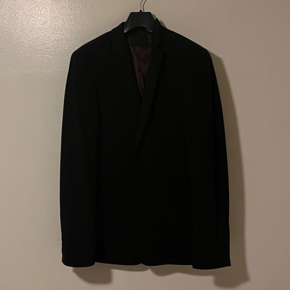 asos black blazer